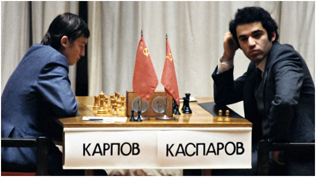 Эпоха противостояния на шахматном олимпе двух «К». ФОТО: Obninskchess-ru.livejournal.com