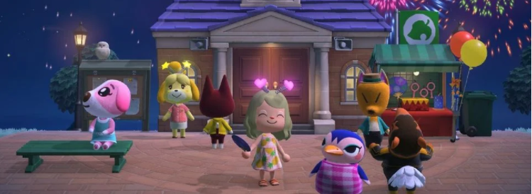 скриншот Animal Crossing: New Horizons