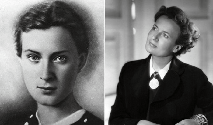 Любовь Соколова в молодости