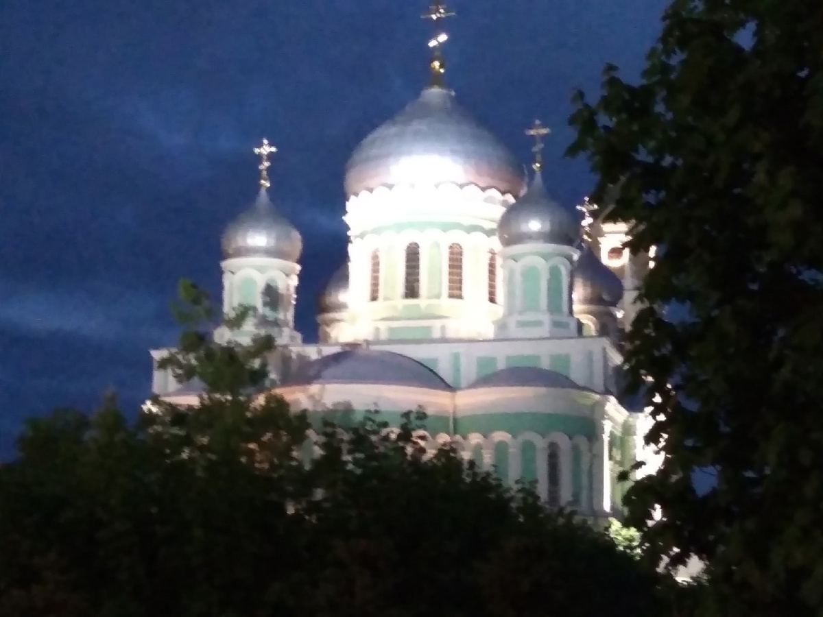 В лунном сиянии...