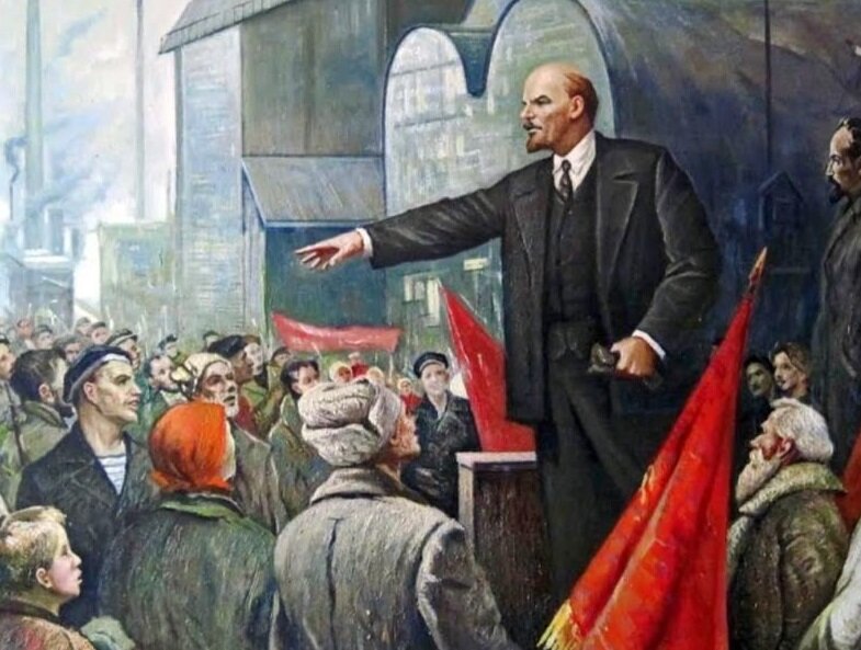 Эссе по картине большевик
