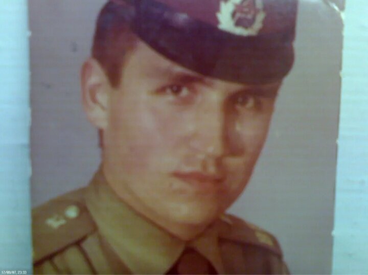 Фото Артураса из армии