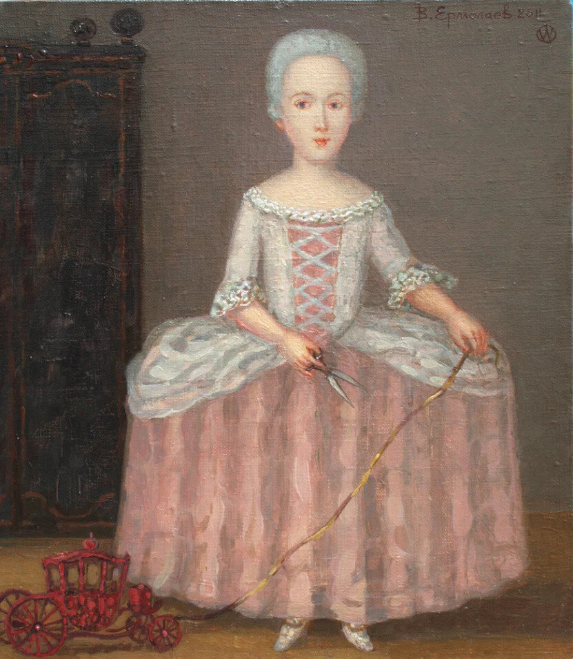 Художник Виталий Ермолаев «Фике» / artlib.ru