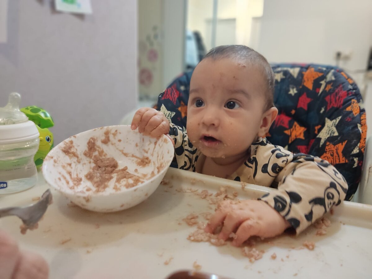 Вот так "чисто" мы кушаем. Фото личный архив