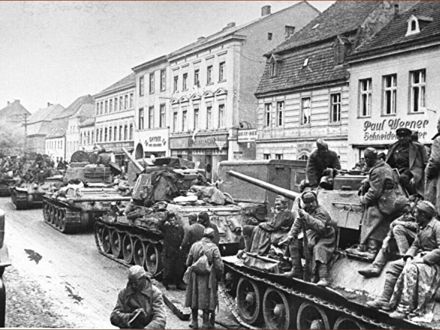 Советская армия в Европе. Фото из открытых источников.