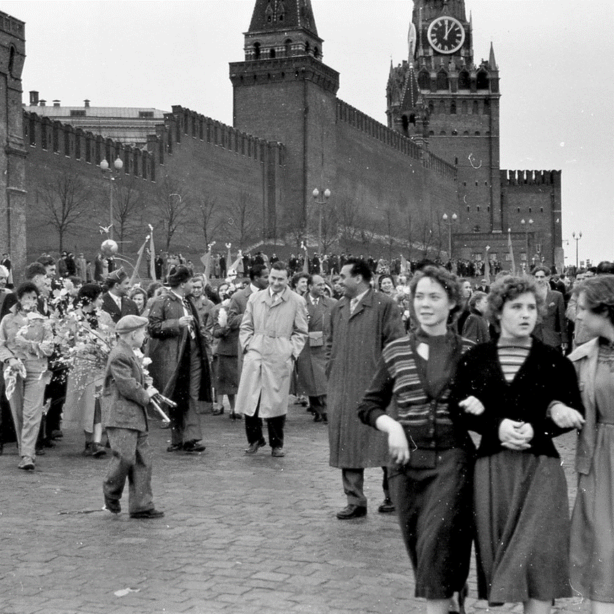 Послевоенная москва фото