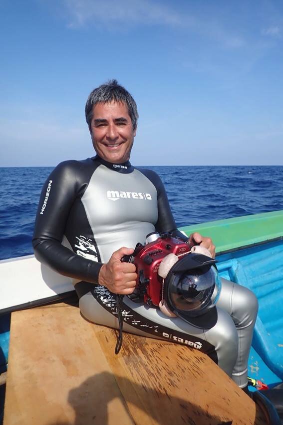 Подводный фотограф Франко Банфи. Фото: facebook.com/franco.banfi.37