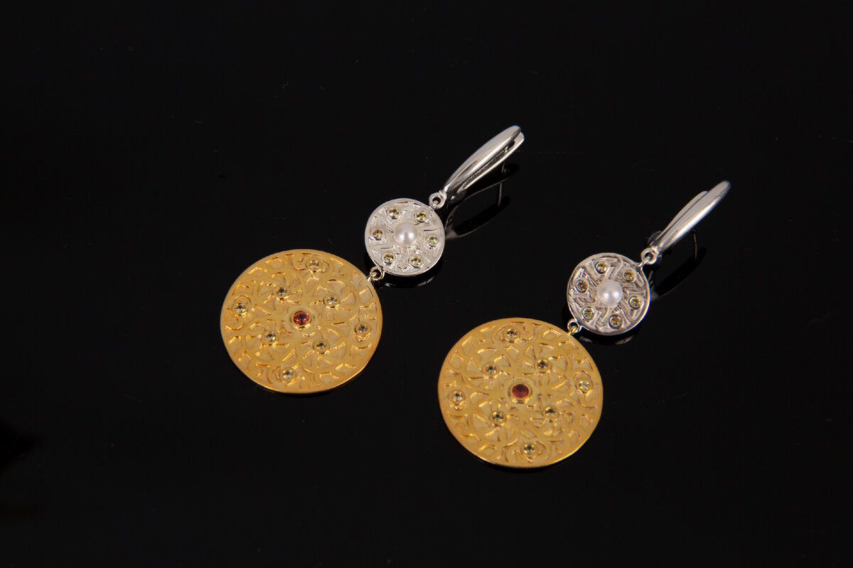 Серьги «Шахерезада» ювелирная студия "YAR`KO"