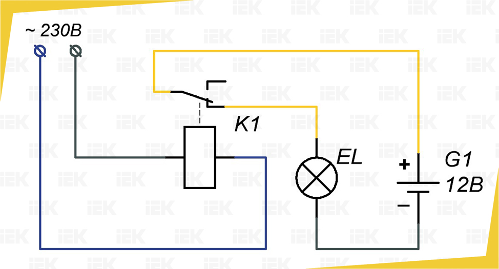 Электромагнитные реле. Часть 3. Схемы включения реле | IEK GROUP | Дзен