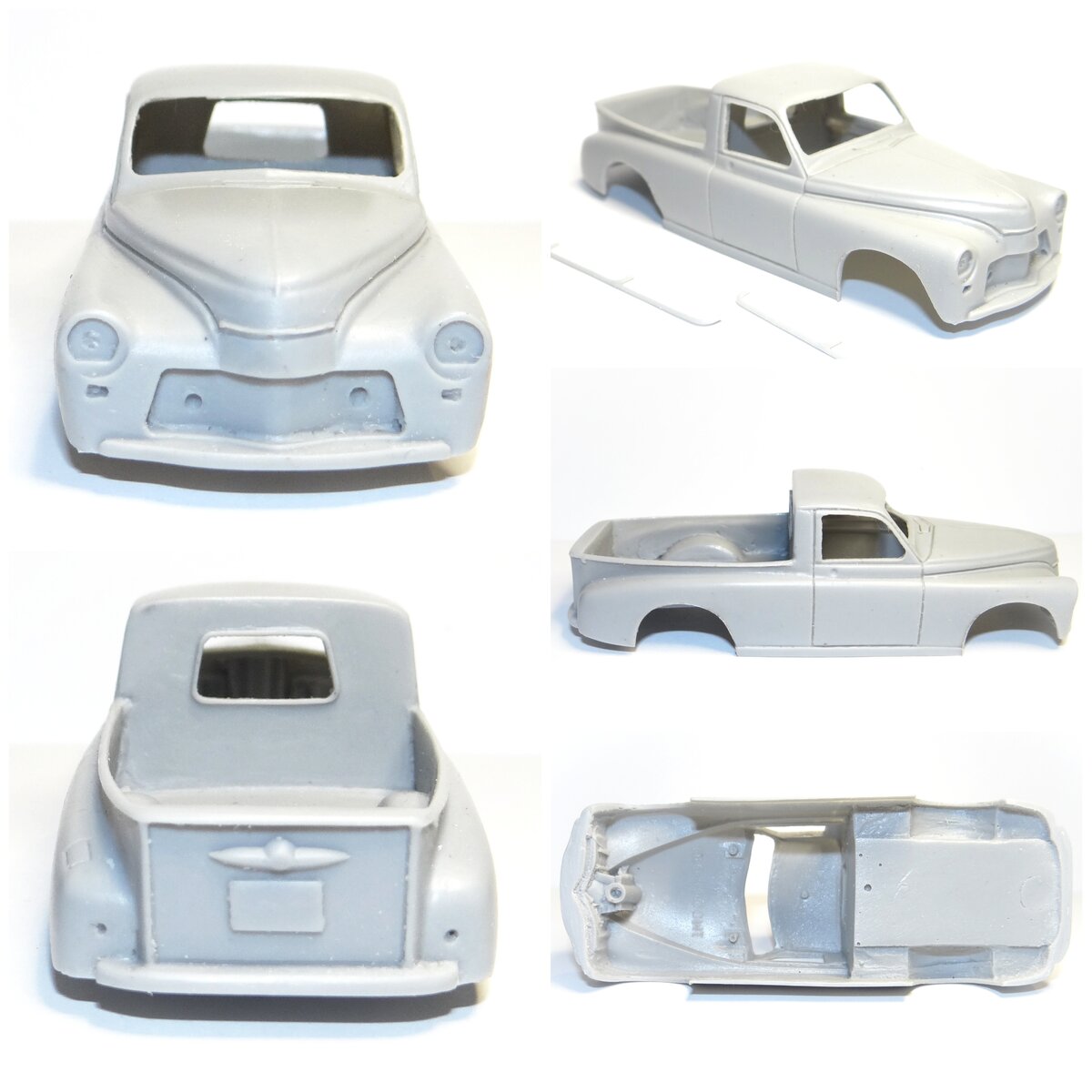 Кузов-заготовка модели ГАЗ-М-20 "Победа" пикап 