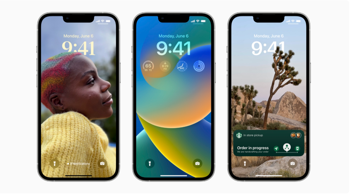 iOS 16. Источник: Apple