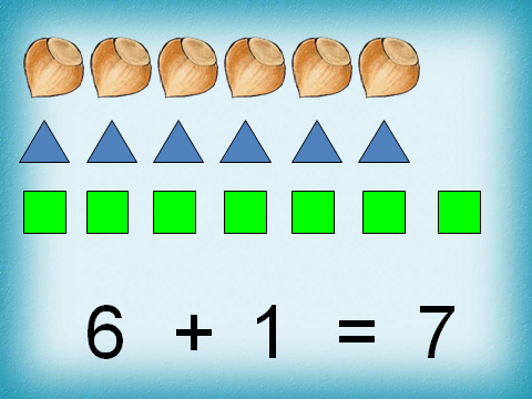 Конспект число 6. Число и цифра 7. Урок математики цифра 7. Образование числа 7 в старшей группе. Цифра 7 конспект урока.