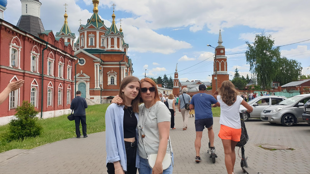 Мы с Соней в Коломне