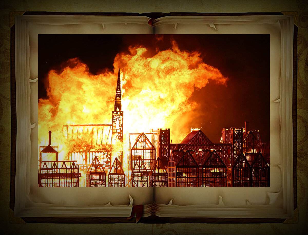 После великого пожара. Великий пожар в Лондоне в 1666. Пожар в Лондоне 17 век. Великий Лондонский пожар 1666 года. Лондонский пожар 1666.