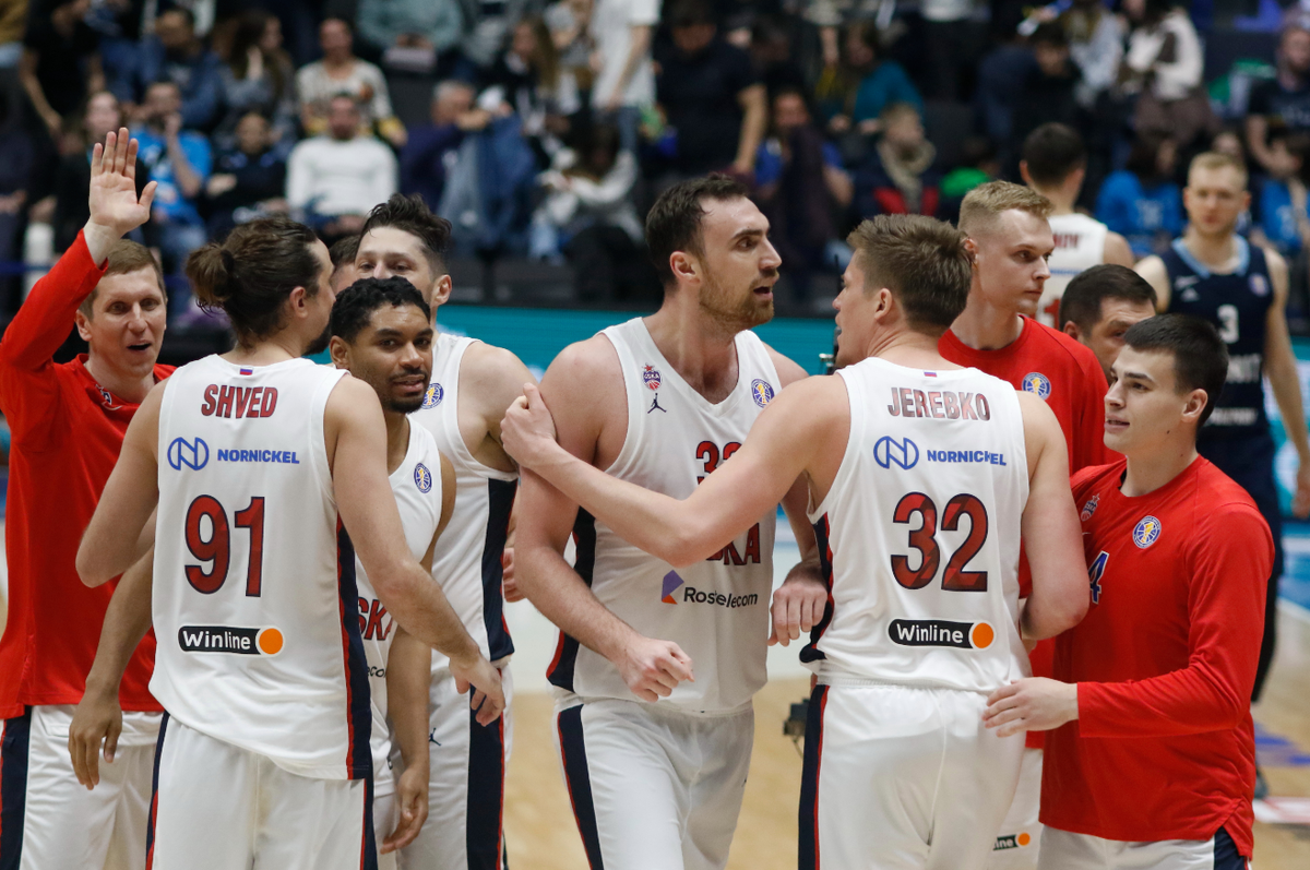 Поражение ЦСКА от "Зенита" в финале Единой Лиги ВТБ-2022 стало уникальным событием. Фото: globallookpress