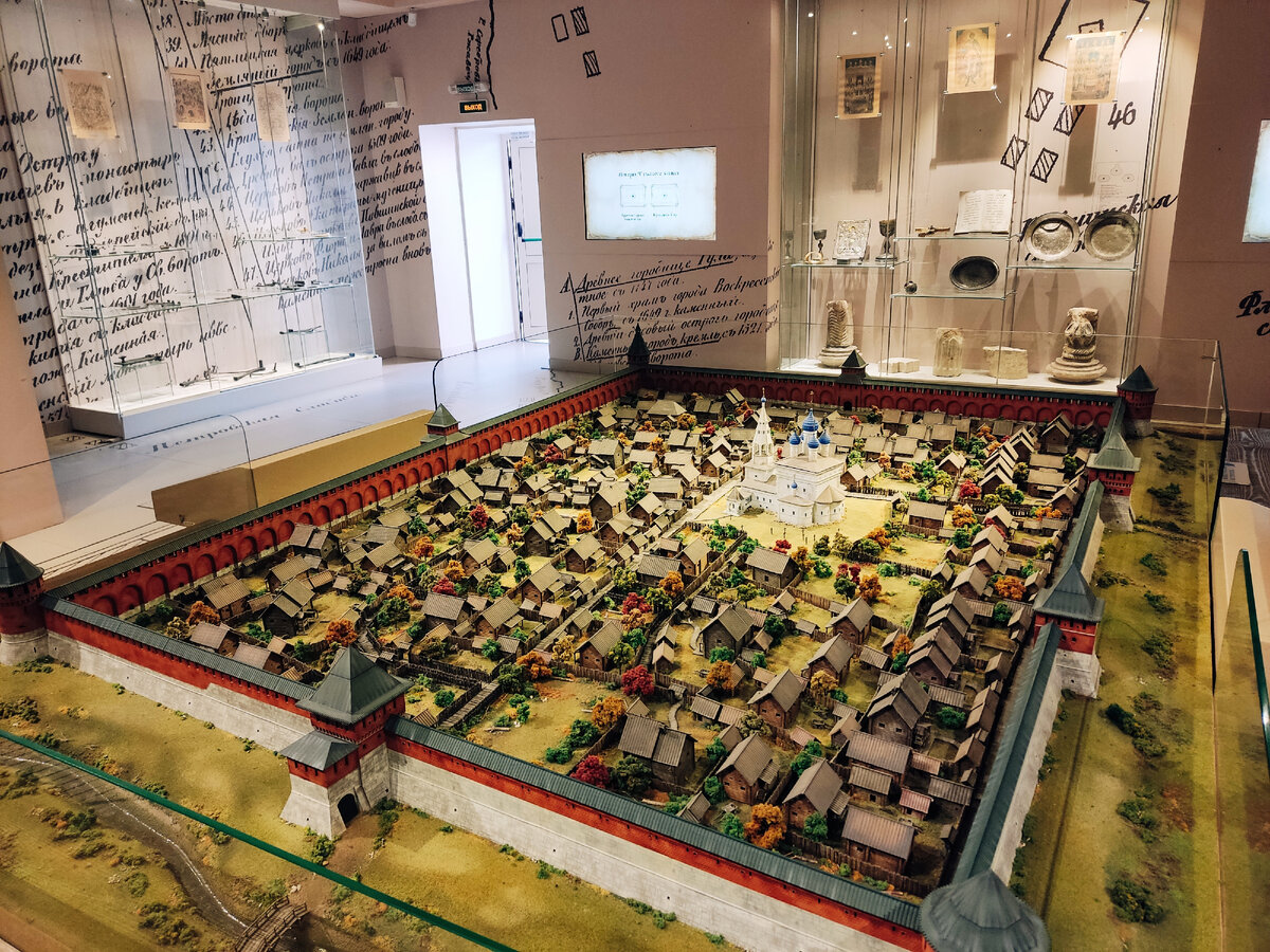 Фото 1. Макет Тульского Кремля