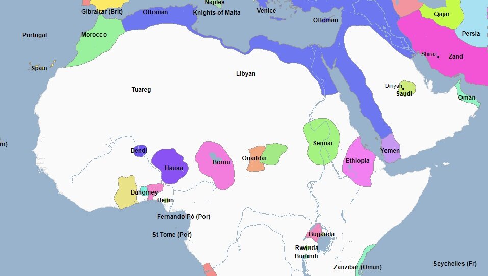 Мир в 1778 году | Июньский кот | Дзен