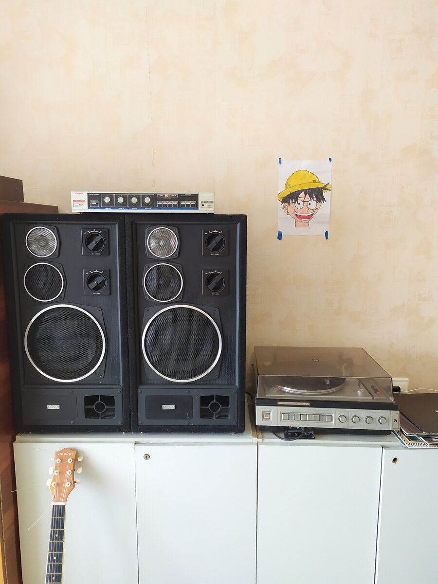 Вега 109 стерео + колонки S90!