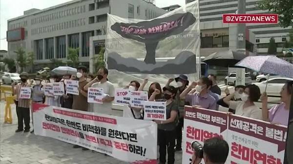 Военные учения США и Южной Кореи на фоне протестов в Сеуле/Услышит ли власть глас народа?0