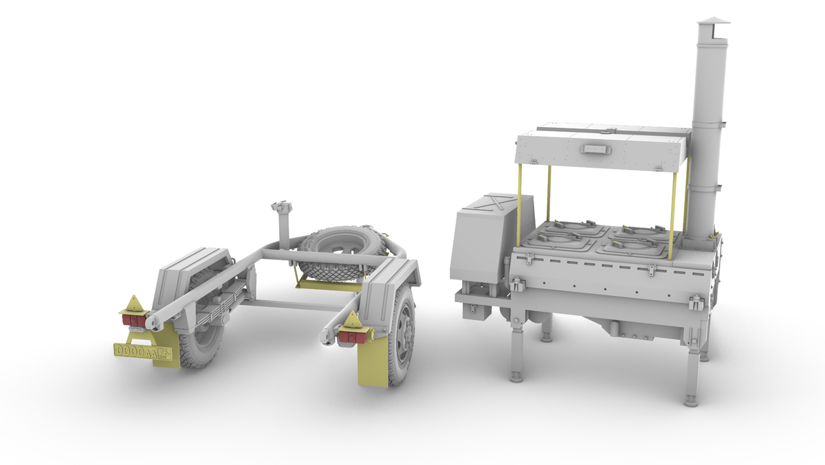 Полевая кухня КП-130-11 | Мастерская ФOPMAT72 - о моделизме | Дзен