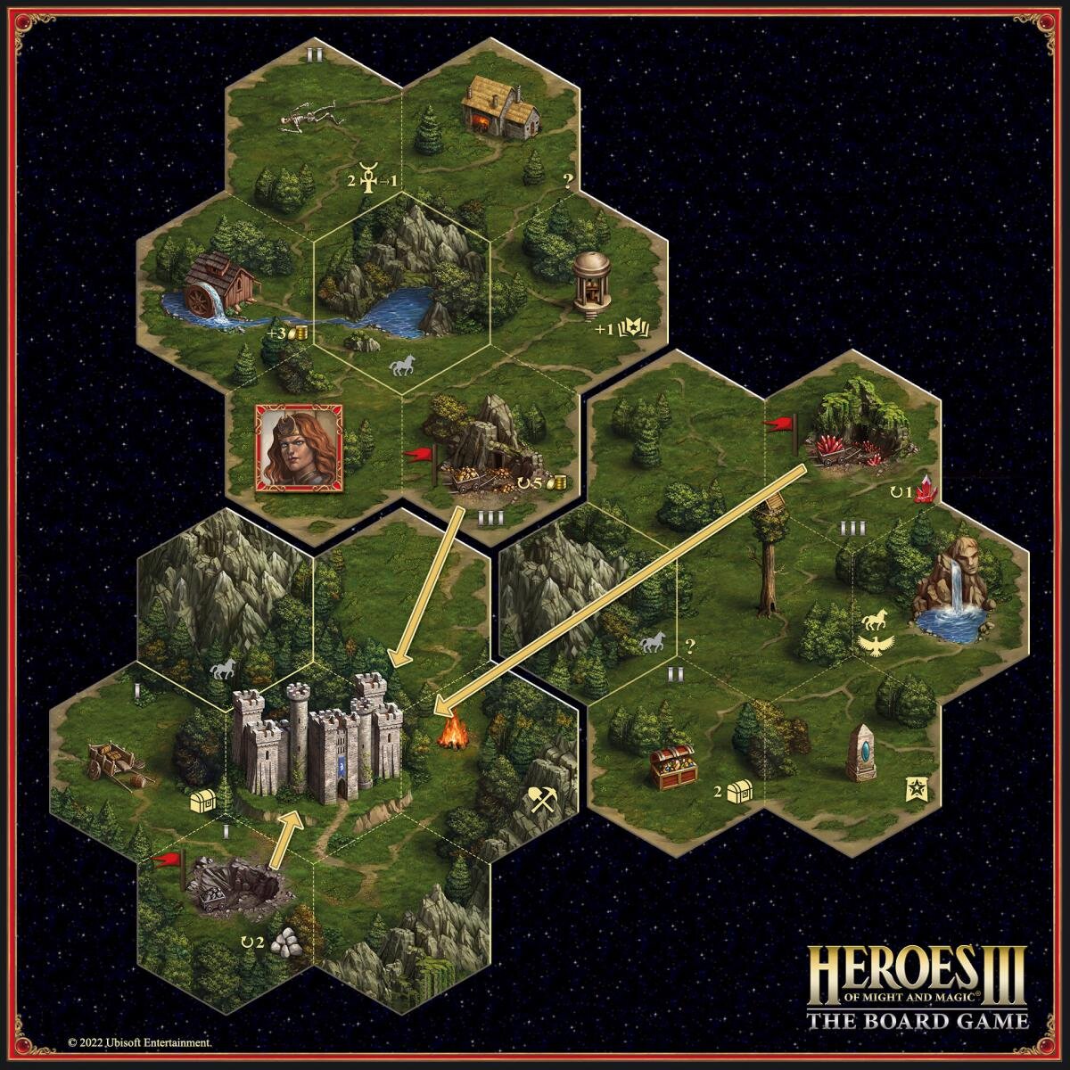 Heroes of Might and Magic III the board game