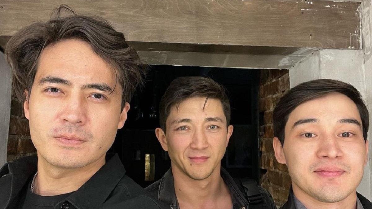    Санжар Мади, Даурен Сергазин и Асылхан Толепов:instagram.com/sanjar.madi
