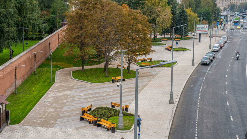    Площадь ДНР в Москве © Департамент жилищно-коммунального хозяйства и благоустройства города Москвы