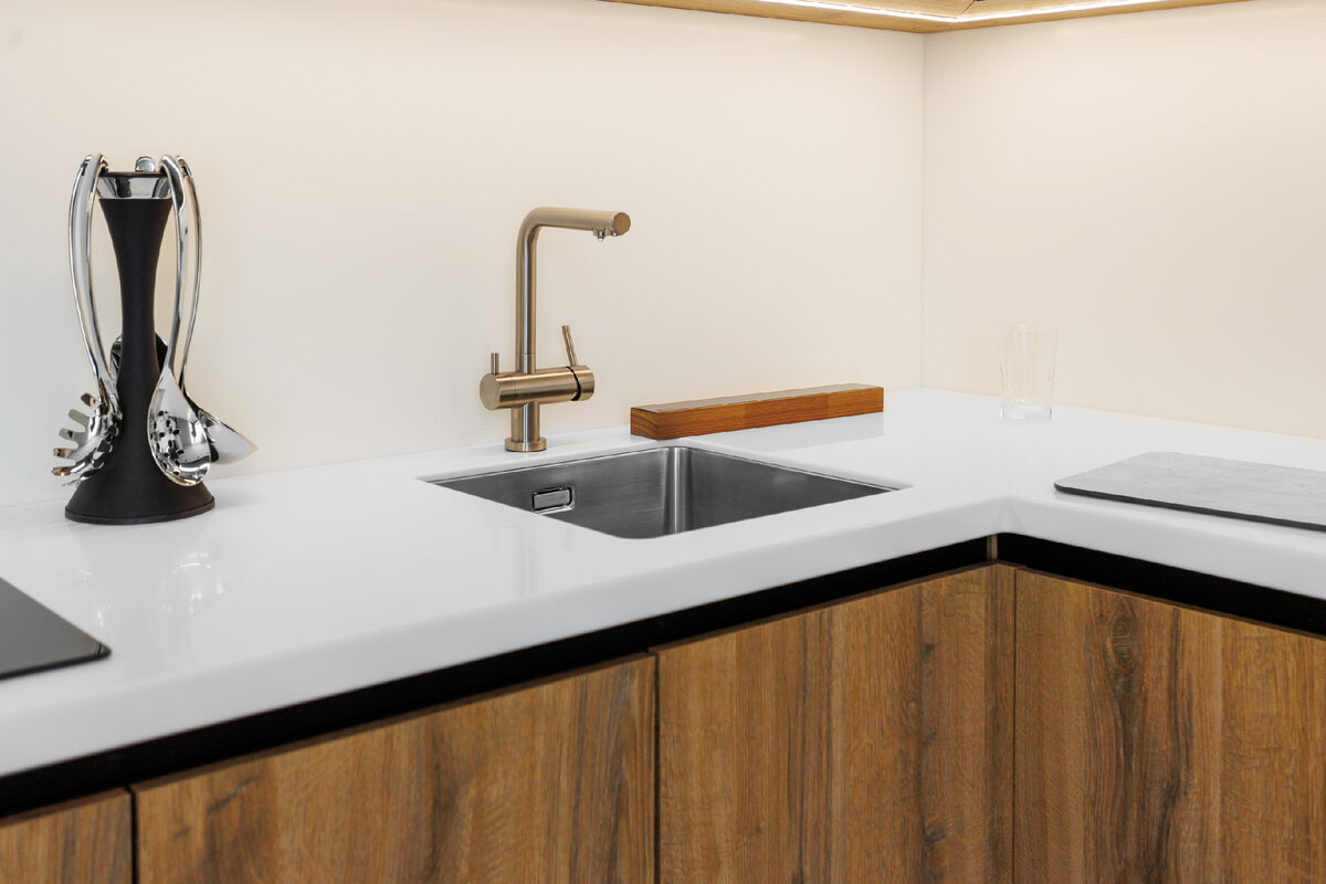 Светодиодная лента на кухне