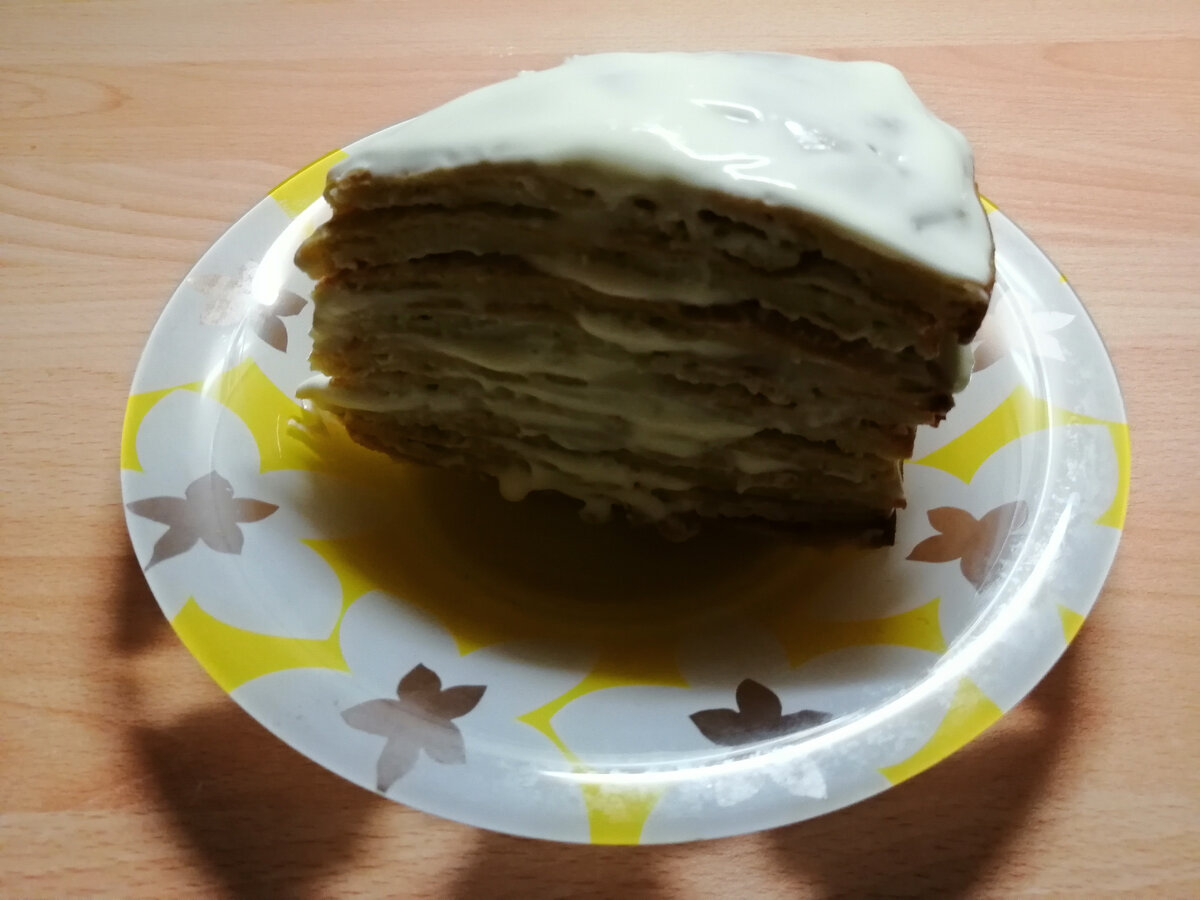 Готовый торт из кабачков. 