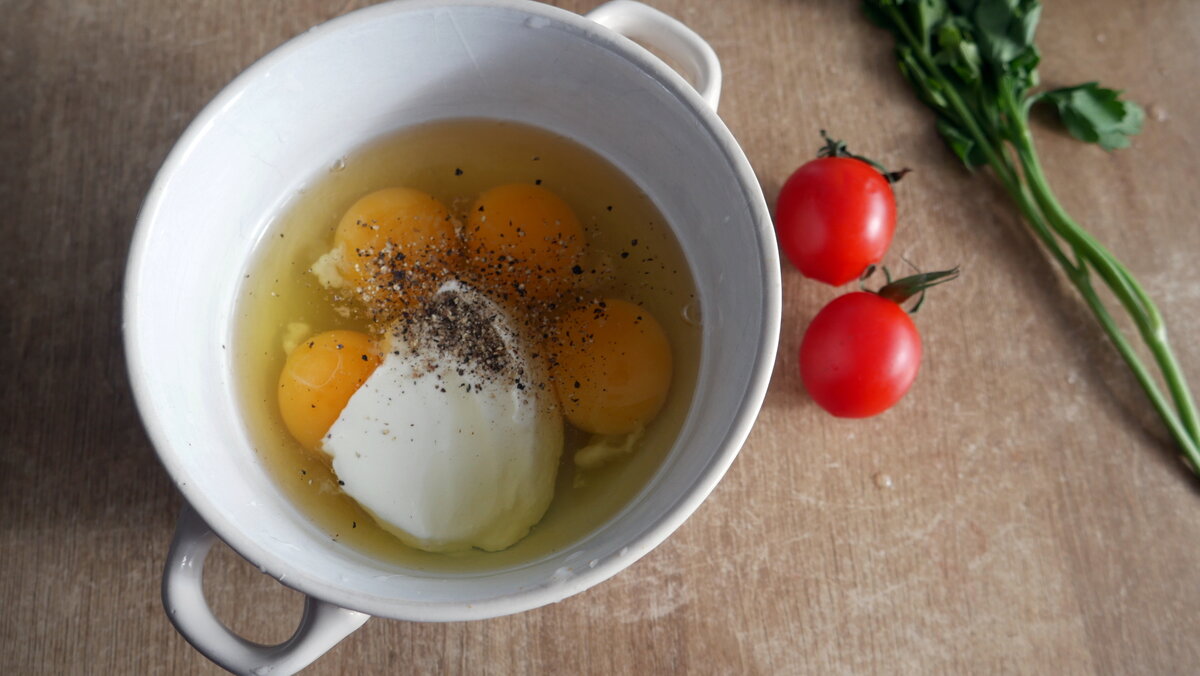 Простой, симпатичный и вкусный завтрак: Омлет с креветками | Домашняя кухня  Алексея Соколова | Дзен