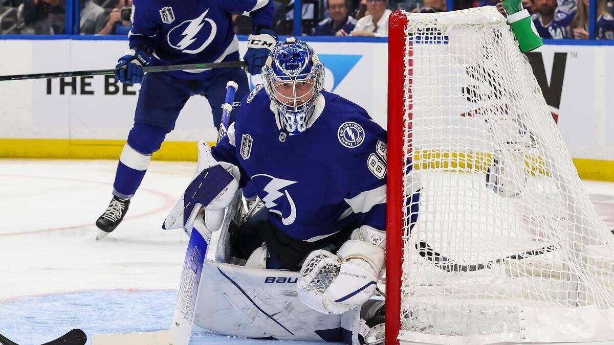    Голкипер "Тампа-Бэй Лайтнинг" Андрей Василевский© Фото : nhl.com/lightning