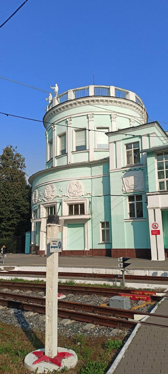Красивое здание. 