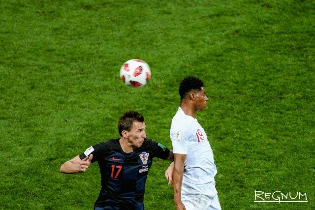    Марио Манджукич и Маркус Рэшфорд Дарья Антонова © ИА REGNUM