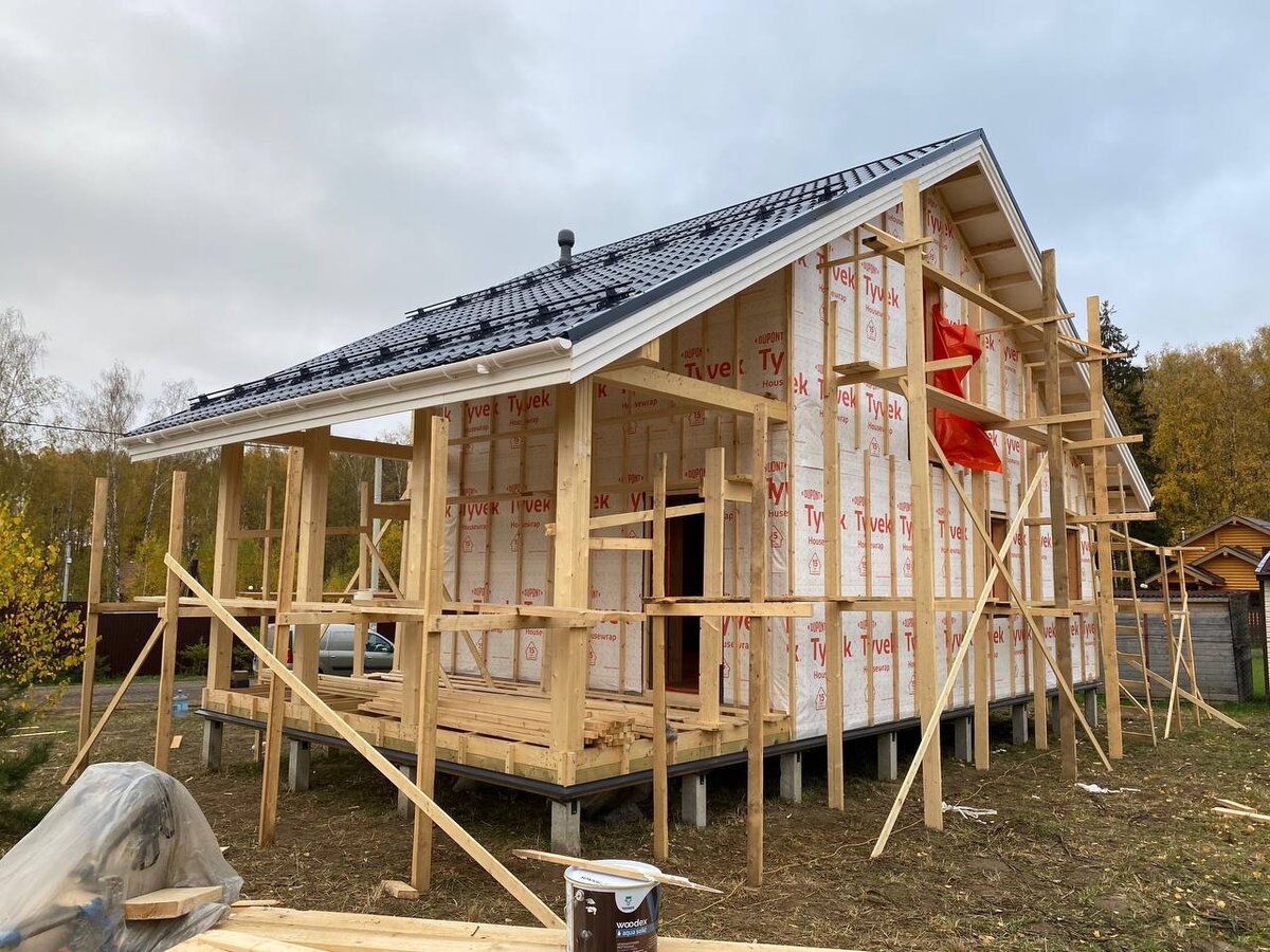 Строительство каркасного дома