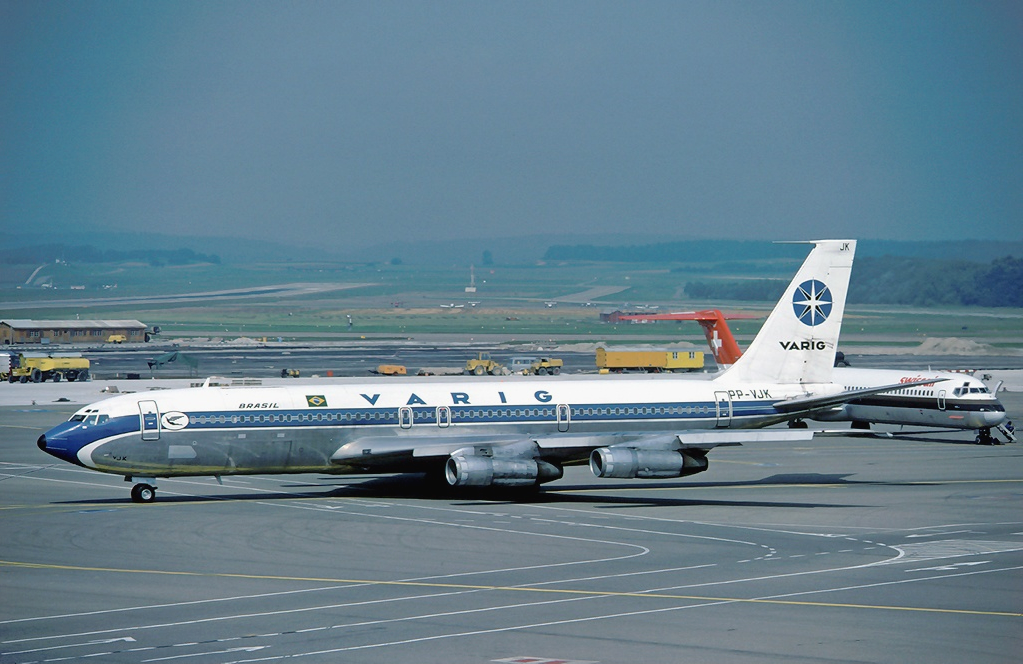 Boeing 707-345C авиакомпании Varig 
