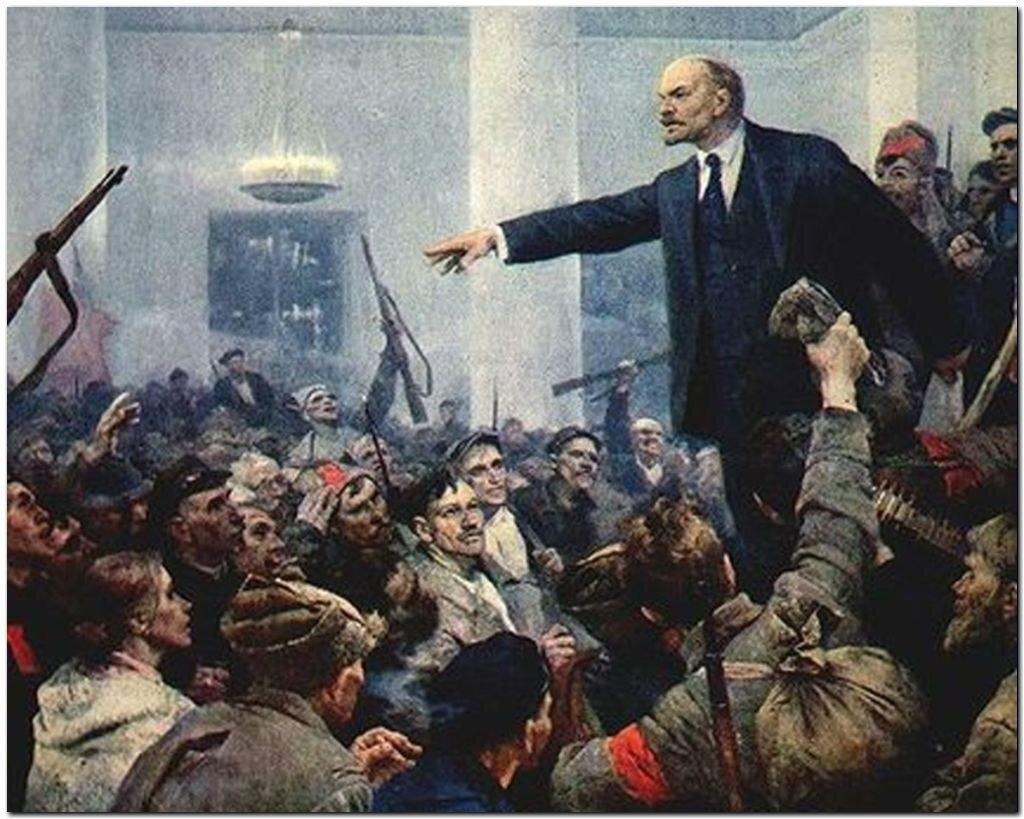 В.И.Ленин 1917г.