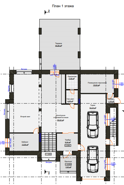 Планировка первого этажа