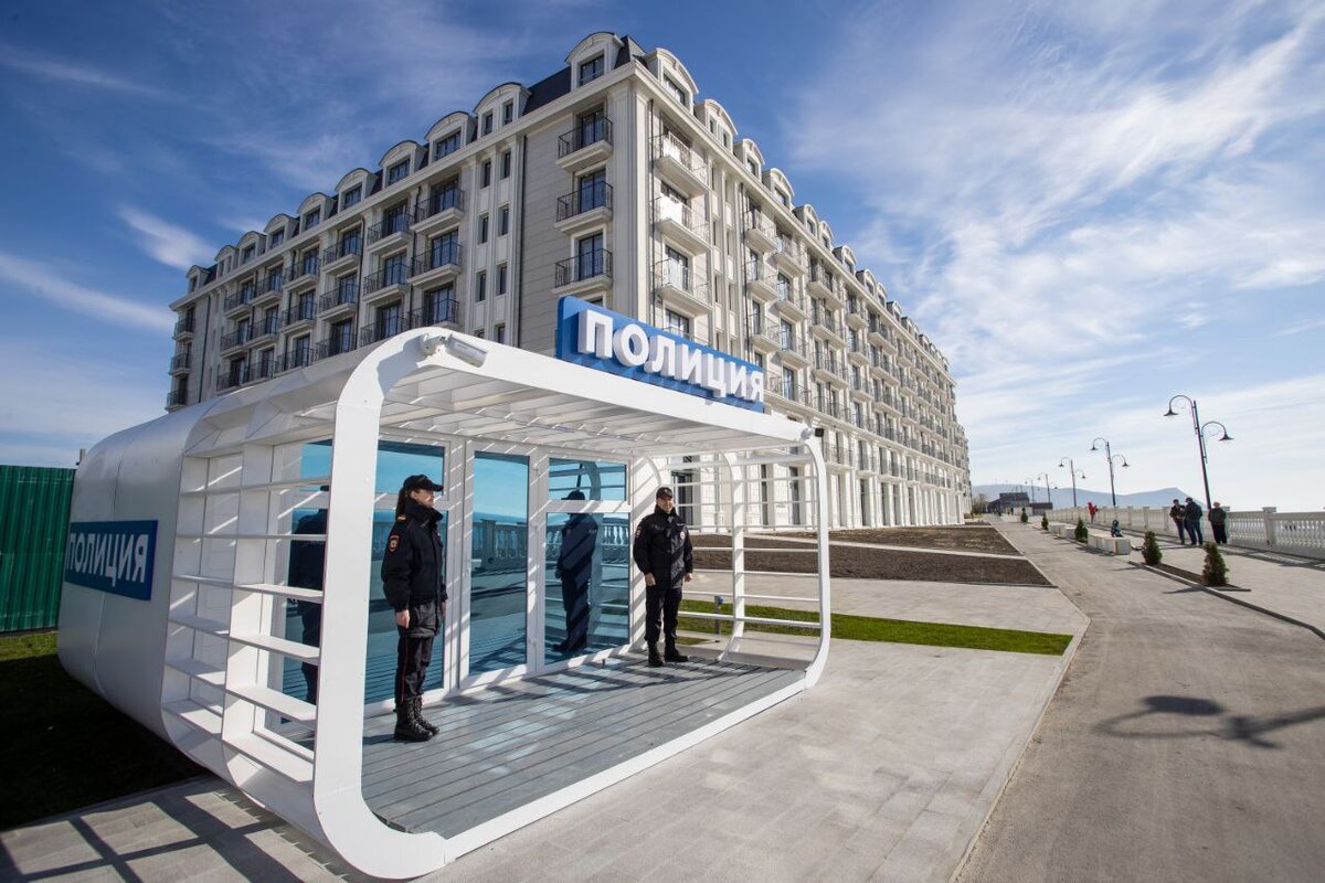 Новый пункт полиции на новой набережной