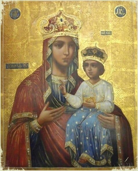 Икона Богородицы Озерянская