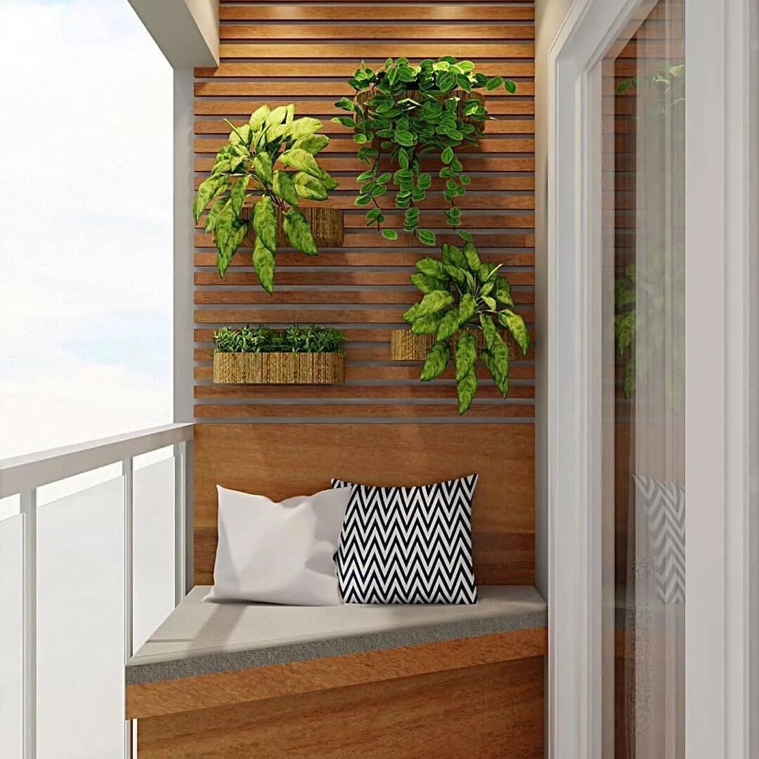 5 хороших идей для маленького балкона