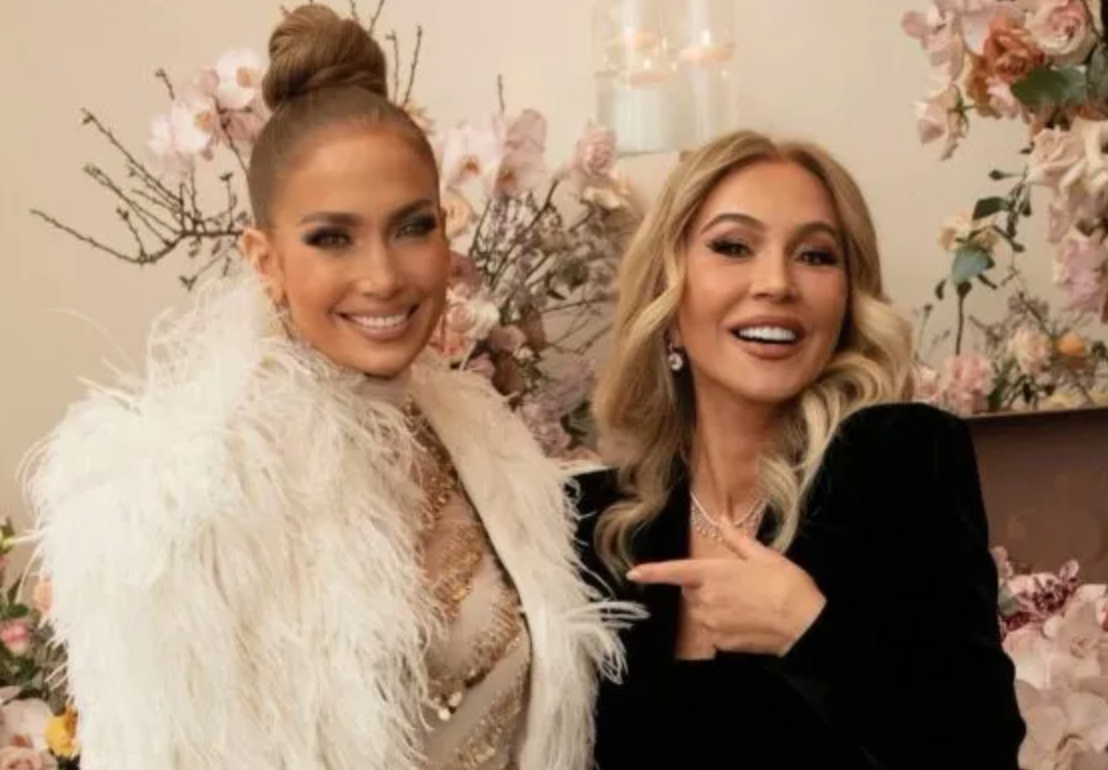 Дженнифер Лопес с Анастасией Соаре