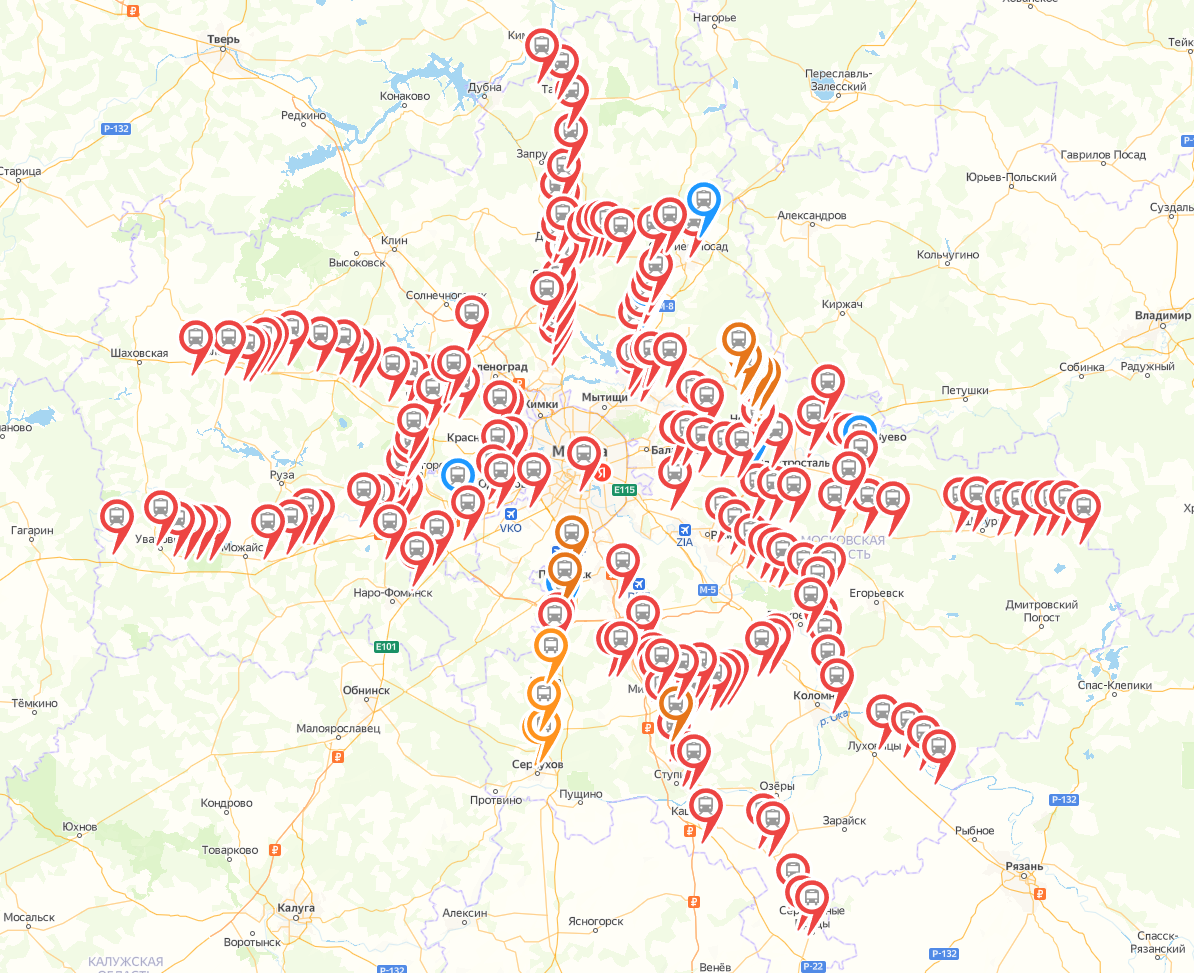 Железнодорожные переезды Подмосковья — карта, статистика и аналитика |  Владислав Панкратов | Дзен