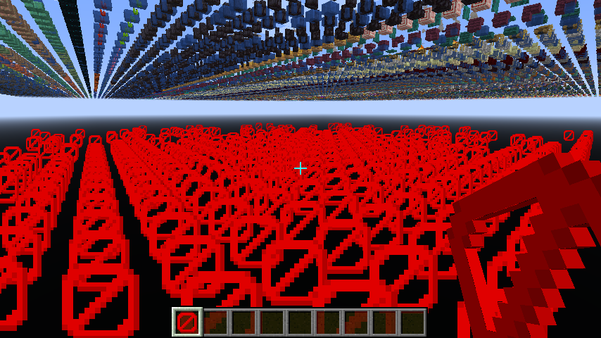 Как я и говорил, весь низ состоит из барьеров