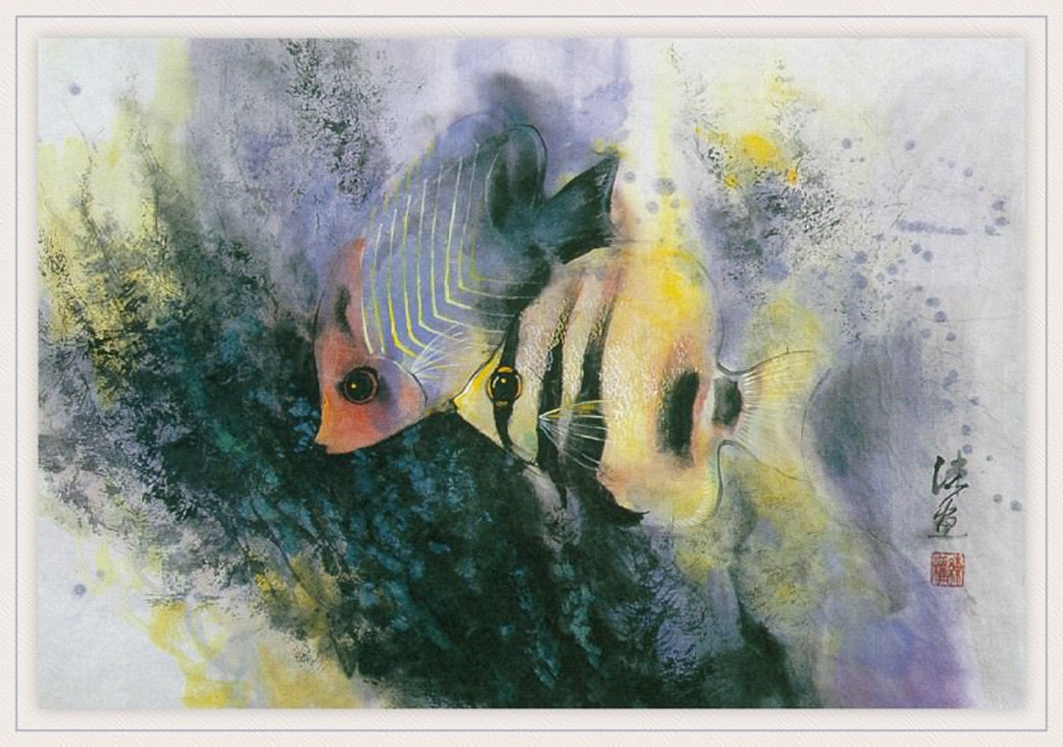 ����� ����-����� � Zhen LianQuan TwoButterflyFish sj