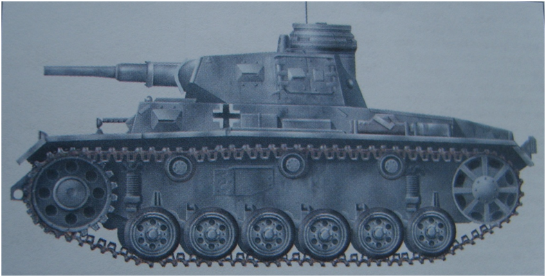 PANZERKAMPWAGEN III Ausf F.