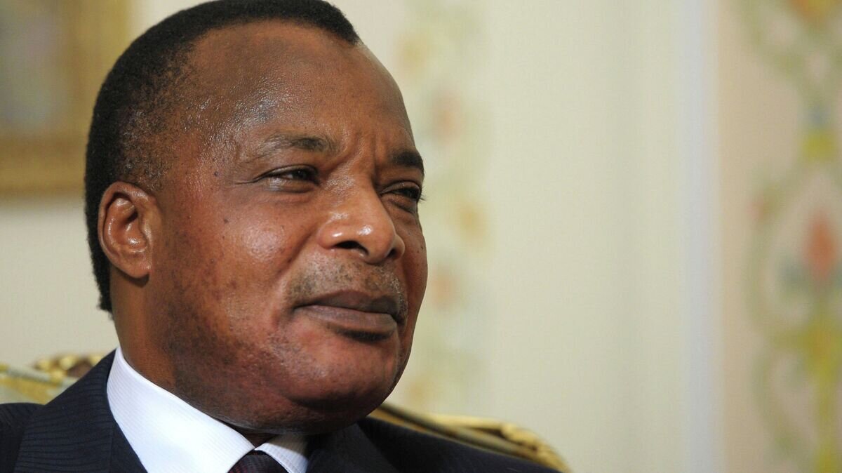    Президент Республики Конго Дени Сассу-Нгессо© РИА Новости / Алексей Дружинин
