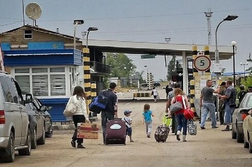 Пограничный переход в Ростовской области
