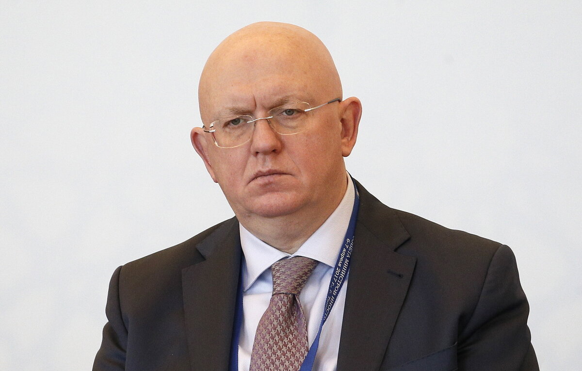    Постоянный представитель России при ООН Василий Небензя  Александр Щербак/ТАСС