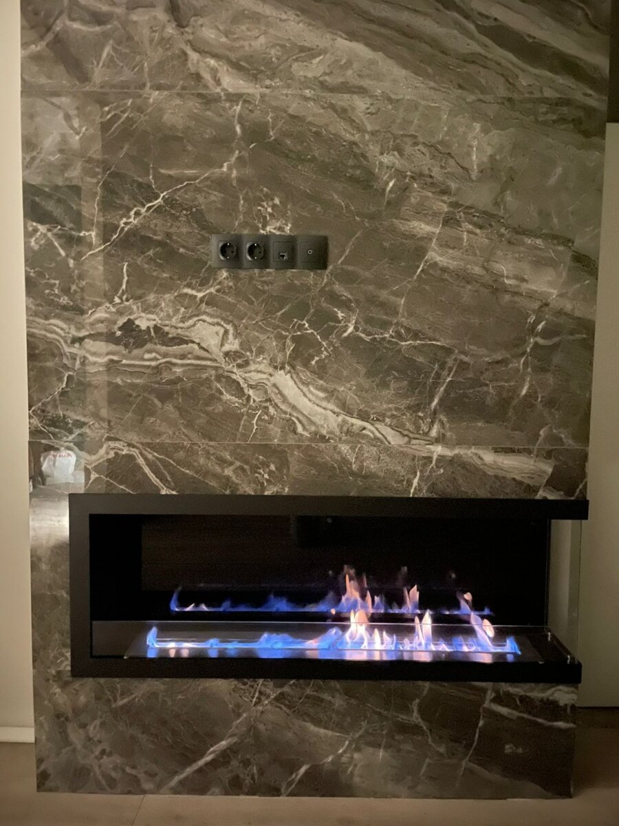 биокамин угловой от компании Бионика