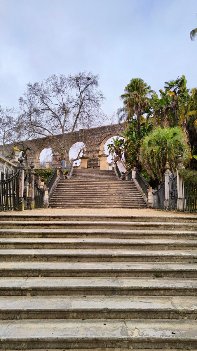 Вход в коимбрский ботанический сад